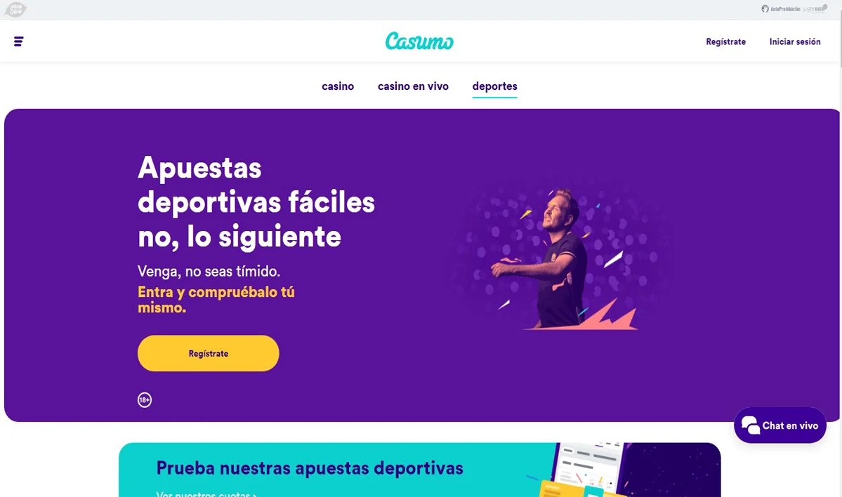 Casumo casino y apuestas online