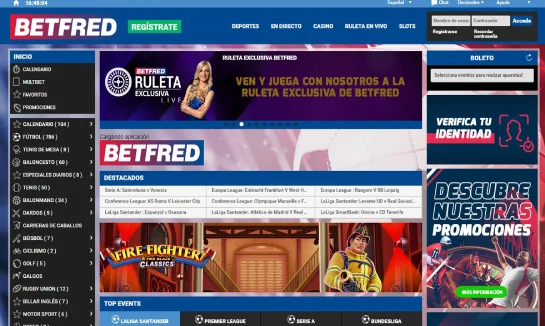 BETFRED apuestas deportivas y casino