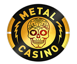 Metal casino online logo